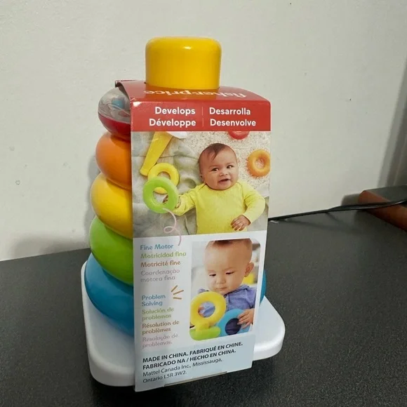 Fisher-Price Colorful Stacking Rings - Picture 2 of 6